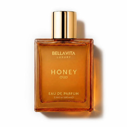 Honey Oud Eau de Parfum 100ml - Patchouli, Vanilla, Bergamot Floral & Spicy Fragrance