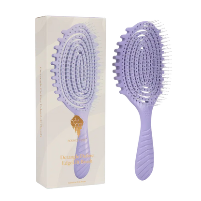 Professional Detangling and Defining Hair Brush for Curls and Waves, Styling Tool for Enhanced Texture