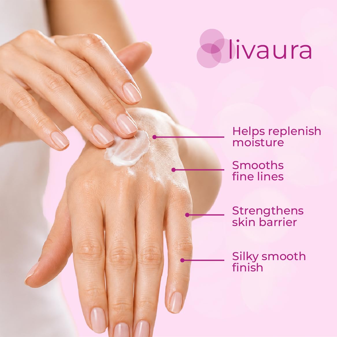 Anti-Aging Hand Cream for Women - Moisturizing Lotion for Dry, Cracked Hands
