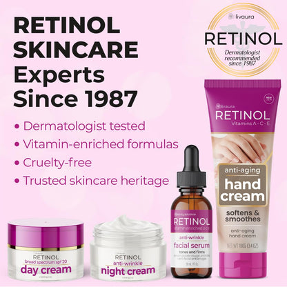 Anti-Aging Hand Cream for Women - Moisturizing Lotion for Dry, Cracked Hands