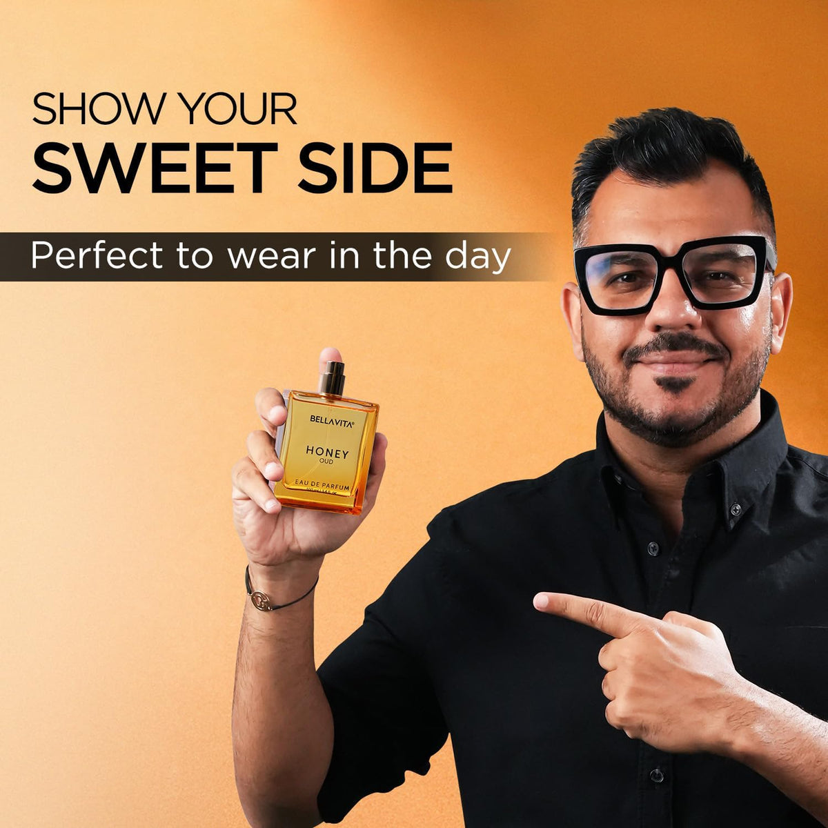 Honey Oud Eau de Parfum - Long-Lasting Unisex Fragrance with Patchouli & Vanilla
