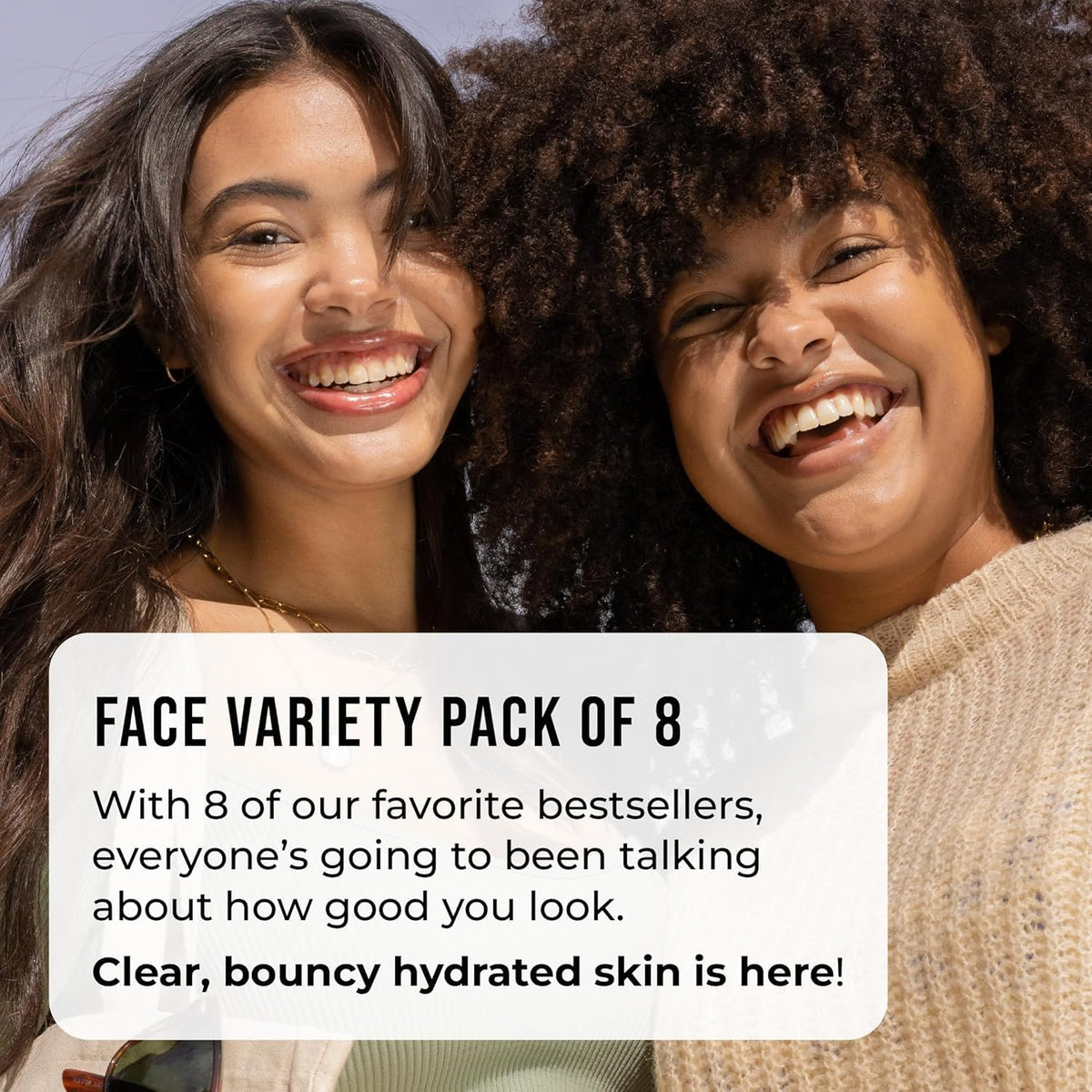 All-Stars 8-Pack Facial Sheet Mask Variety Set | Clean K-Beauty for Sensitive Skin