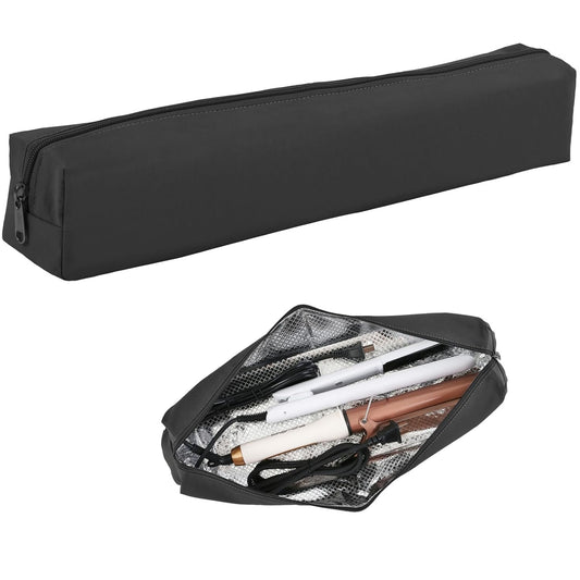 Professional Hot Hair Tools Organizer Bag - Heat Resistant Travel Case for Curling Irons and Flat Irons